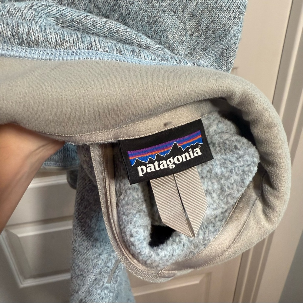 Patagonia Better Sweater Hawthorne Blue Half Zip - Picture 6 of 9